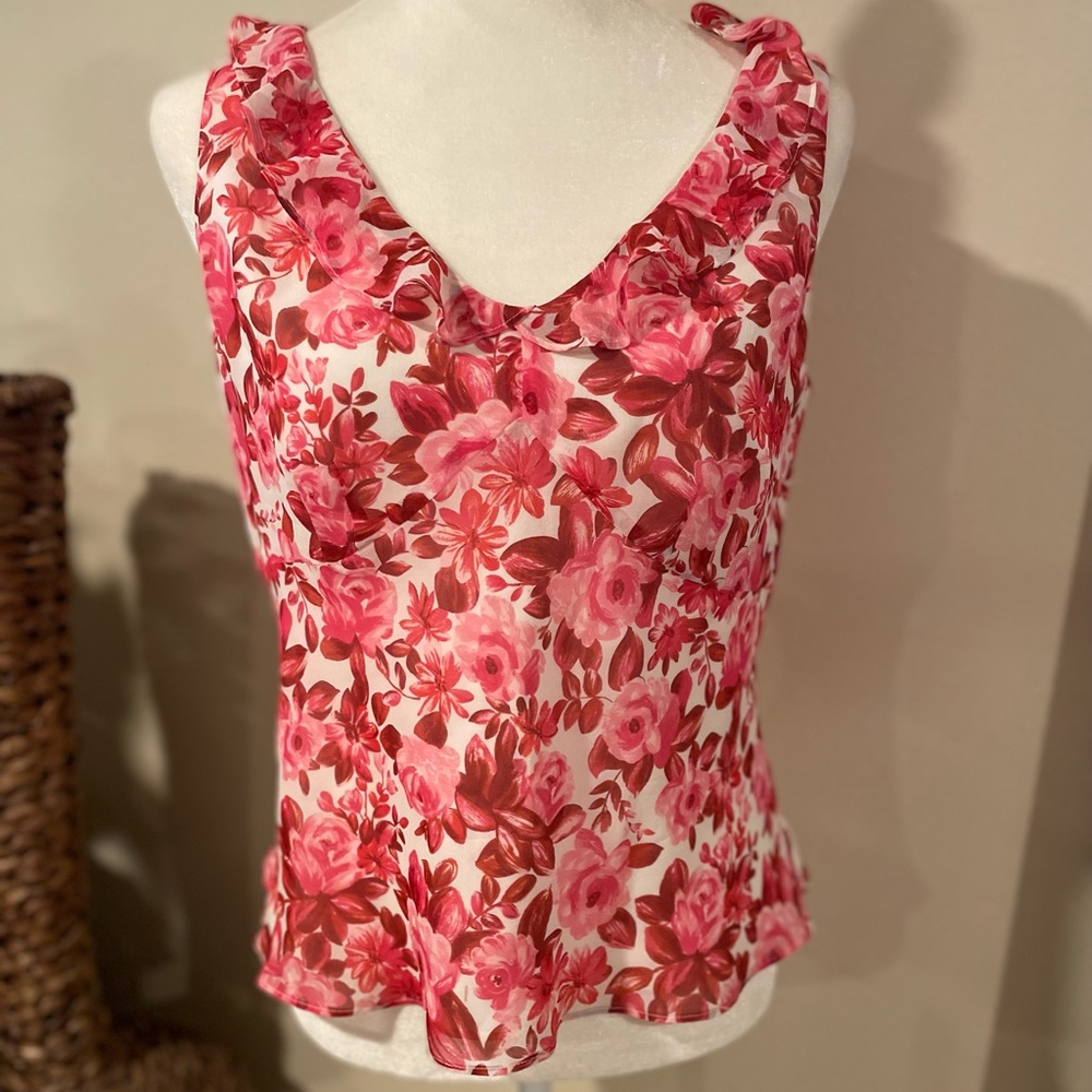 Loft Ruffled Top - image 1